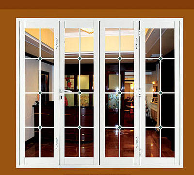 型材門_鋁合金大折門型材門